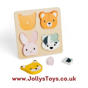Woodland Animal Counting Puzzle